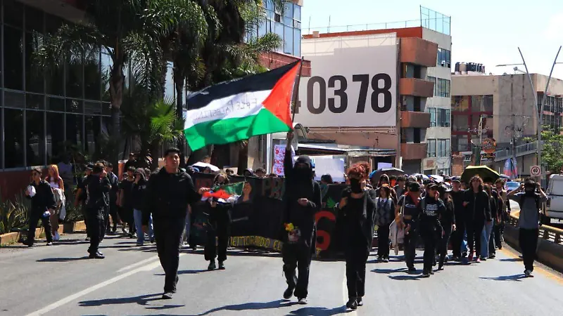 Marcha por la memoria histórica movimiento del 68 en Zacatecas